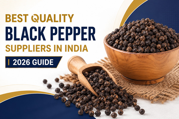 Best Quality Black Pepper Suppliers in India | 2026 Guide